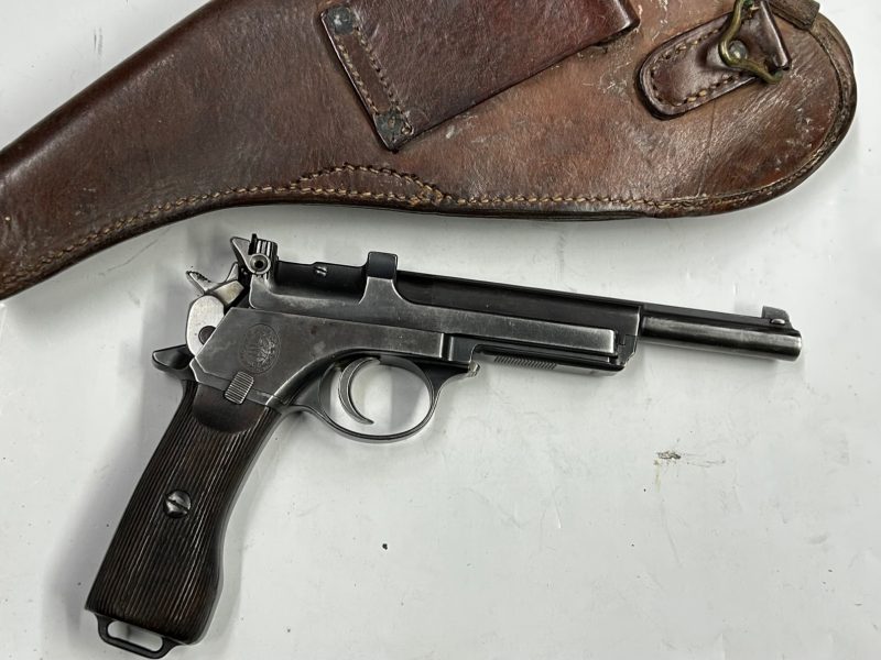 Steyr MANNLICHER 1905 contr. Argentino con fondina - immagine 2