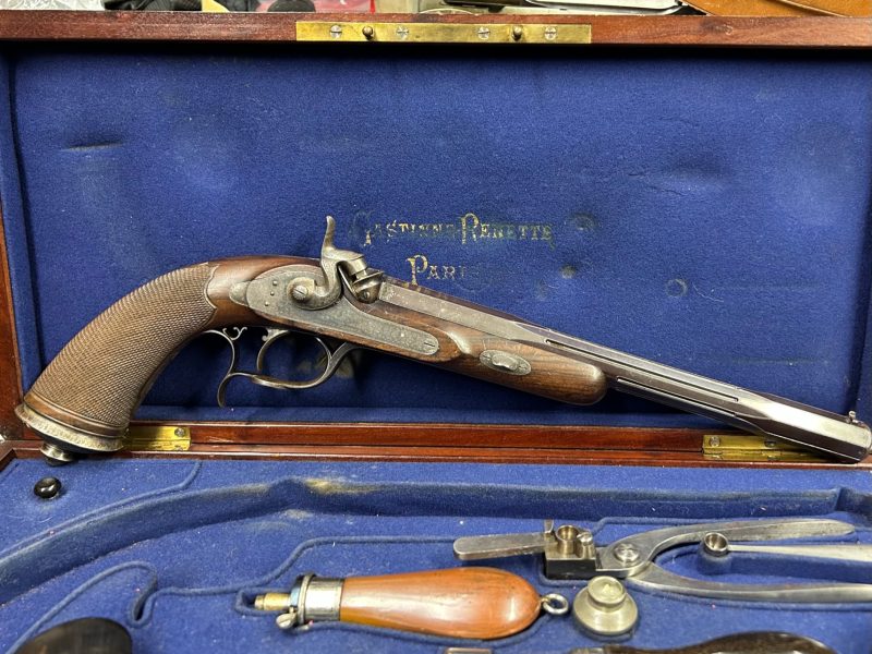 Pistola da tiro a luminello GASTINNE RENETTE in cassetta - immagine 4