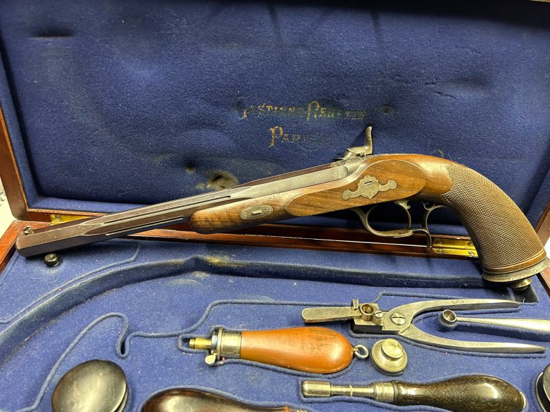 Pistola da tiro a luminello GASTINNE RENETTE in cassetta - immagine 3