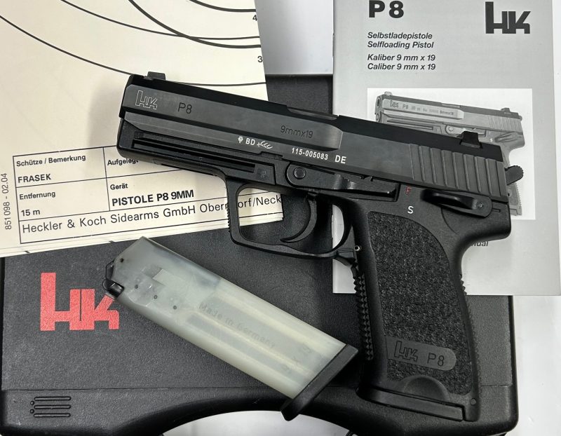 HECKLER & KOCH P8 ~ 9 mm Para  2013