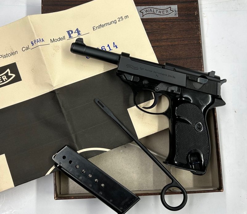 WALTHER P4 Commerciale 1979 ~ 9 Para