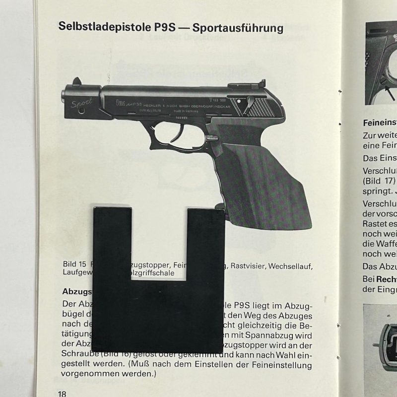 HK P9S Sport, distanziale per contrappeso