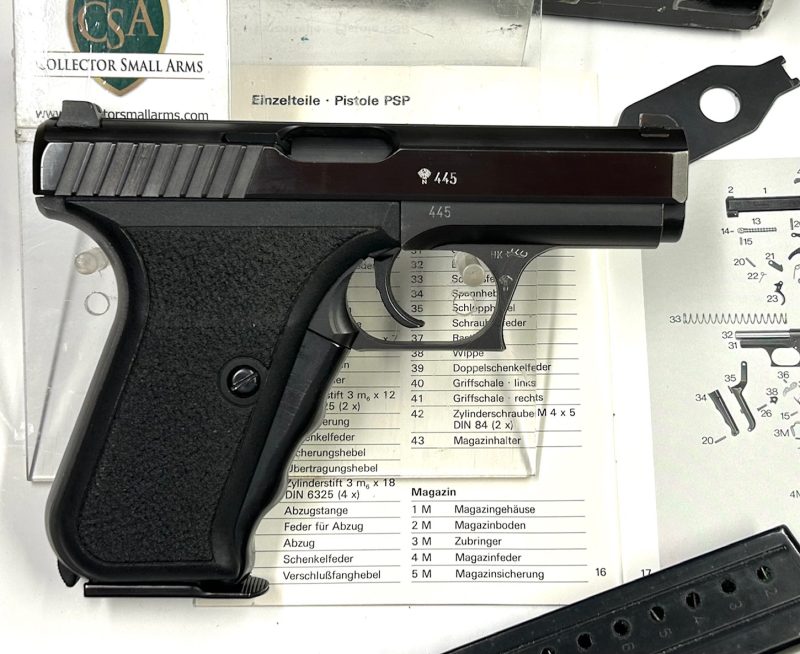 HECKLER & KOCH PSP 2^ variante ~ 9 Para 1979 - immagine 6