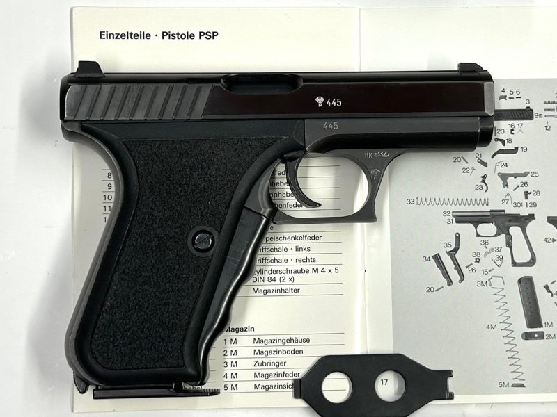 HECKLER & KOCH PSP 2^ variante ~ 9 Para 1979 - immagine 7
