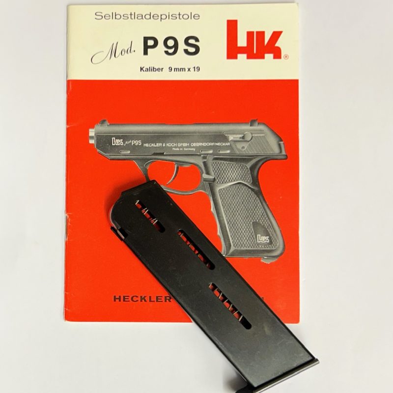 H&K P9 S Caricatore e Manuale istruzioni