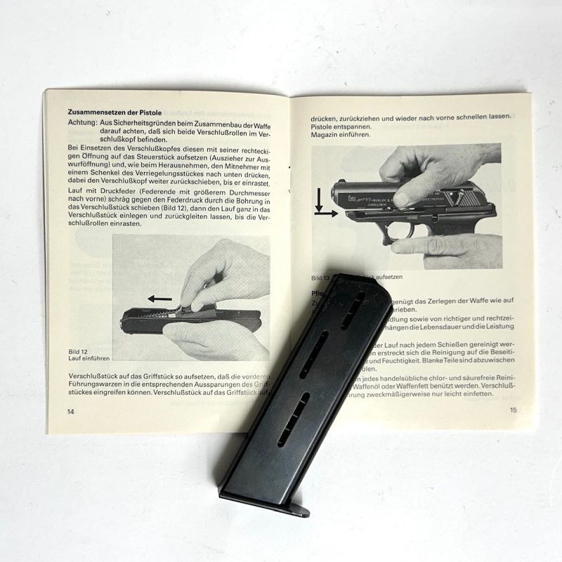 H&K P9 S Caricatore e Manuale istruzioni - immagine 4