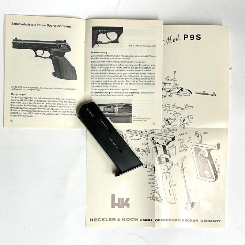 H&K P9 S Caricatore e Manuale istruzioni - immagine 3