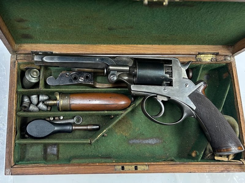 BEAUMONT ADAMS 1856 in cassetta, marchi armeria di Dublino - immagine 9