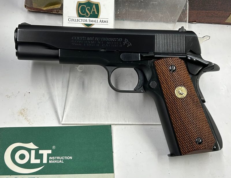 COLT GOVERNMENT serie 70 ~ 9 mm Luger