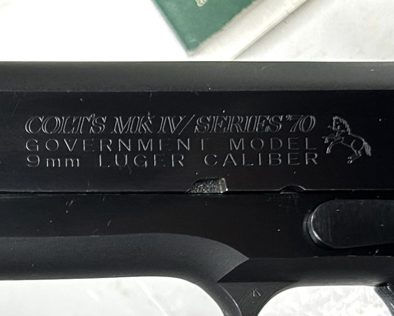 COLT GOVERNMENT serie 70 ~ 9 mm Luger - immagine 5