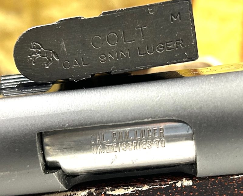 COLT GOVERNMENT serie 70 ~ 9 mm Luger - immagine 3