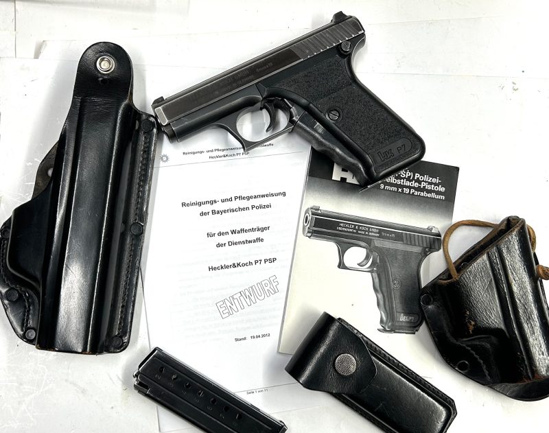 HECKLER & KOCH P7 Polizia Bavarese ~ 9 mm x19 - immagine 6