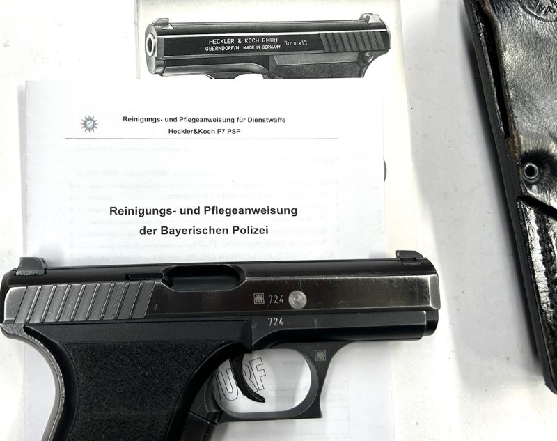 HECKLER & KOCH P7 Polizia Bavarese ~ 9 mm x19 - immagine 3