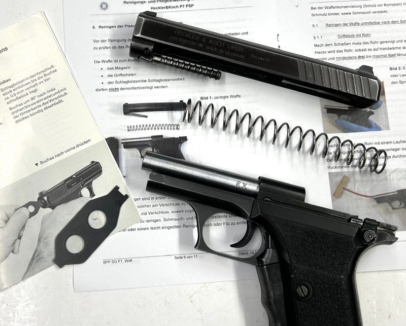 HECKLER & KOCH P7 Polizia Bavarese ~ 9 mm x19 - immagine 2