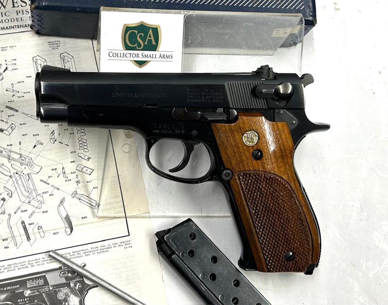 SMITH & WESSON 39 ~ 9 MM Luger 1980 - immagine 4