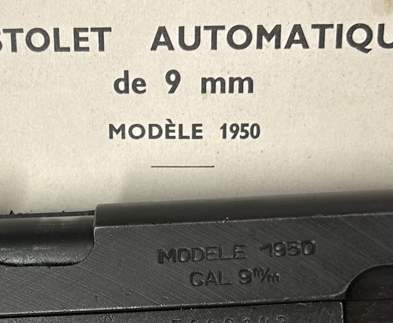MAC PA M.le 1950 MAS Armeè ~ 9 mm Para - immagine 5