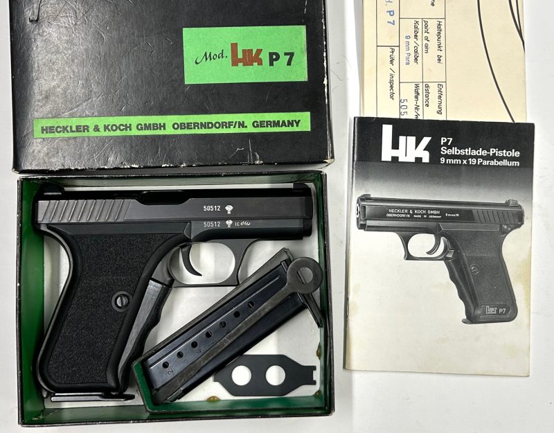 HECKLER & KOCH P7 9mm x19 ~ Full Set 1987 - immagine 5