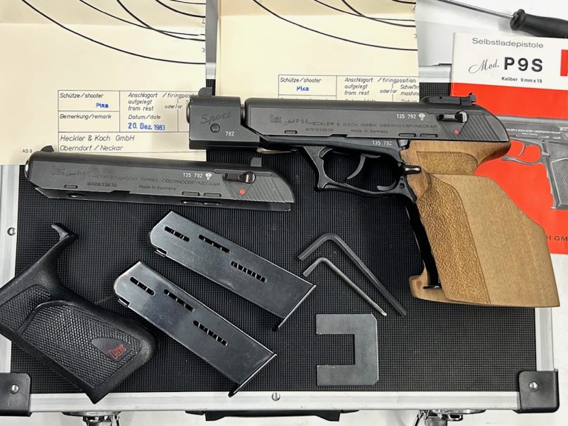 HECKLER & KOCH P9S Sport 9 para ~ full set con Conversione 4"