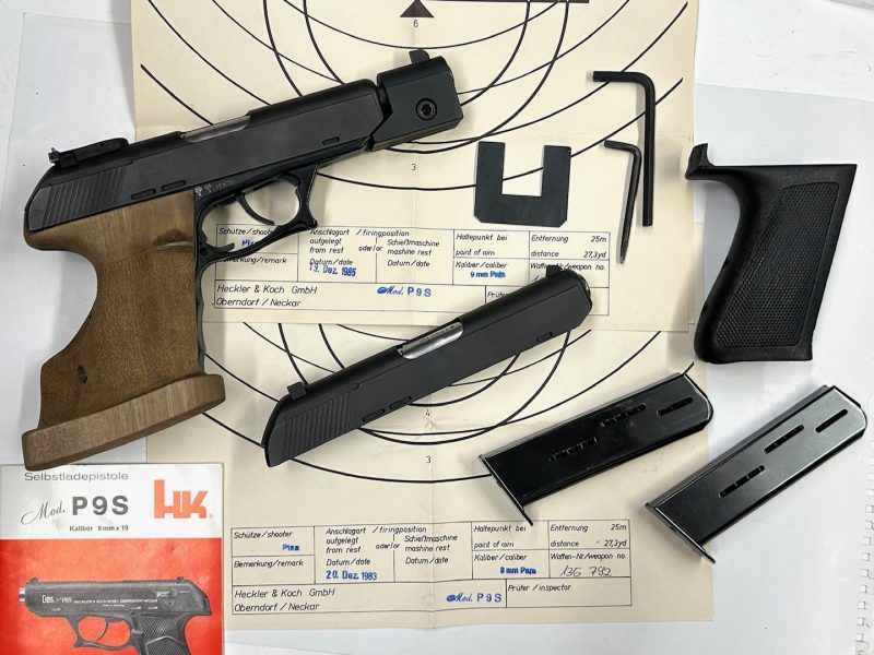 HECKLER & KOCH P9S Sport 9 para ~ full set con Conversione 4" - immagine 6