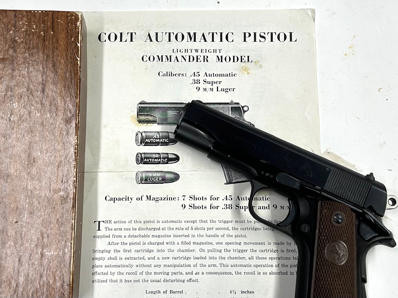 COLT COMMANDER LW .45 ~ 1966 - immagine 5
