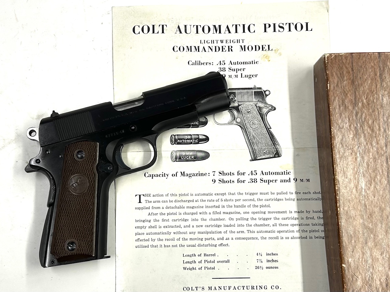 COLT COMMANDER LW .45 ~ 1966 - immagine 2