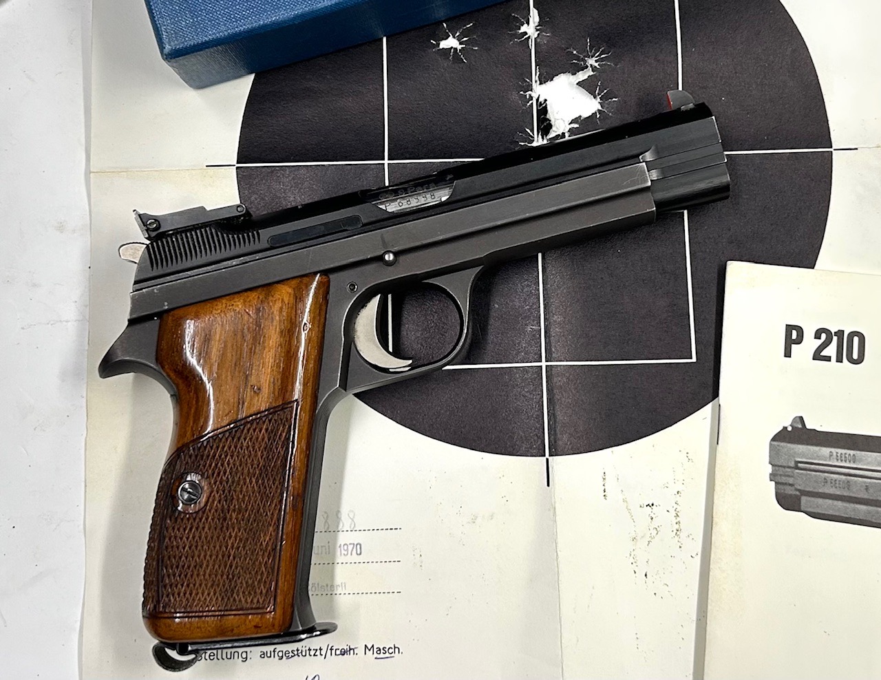 SIG P210-6 ~ 9 mm Para 1972 Full Set - immagine 2