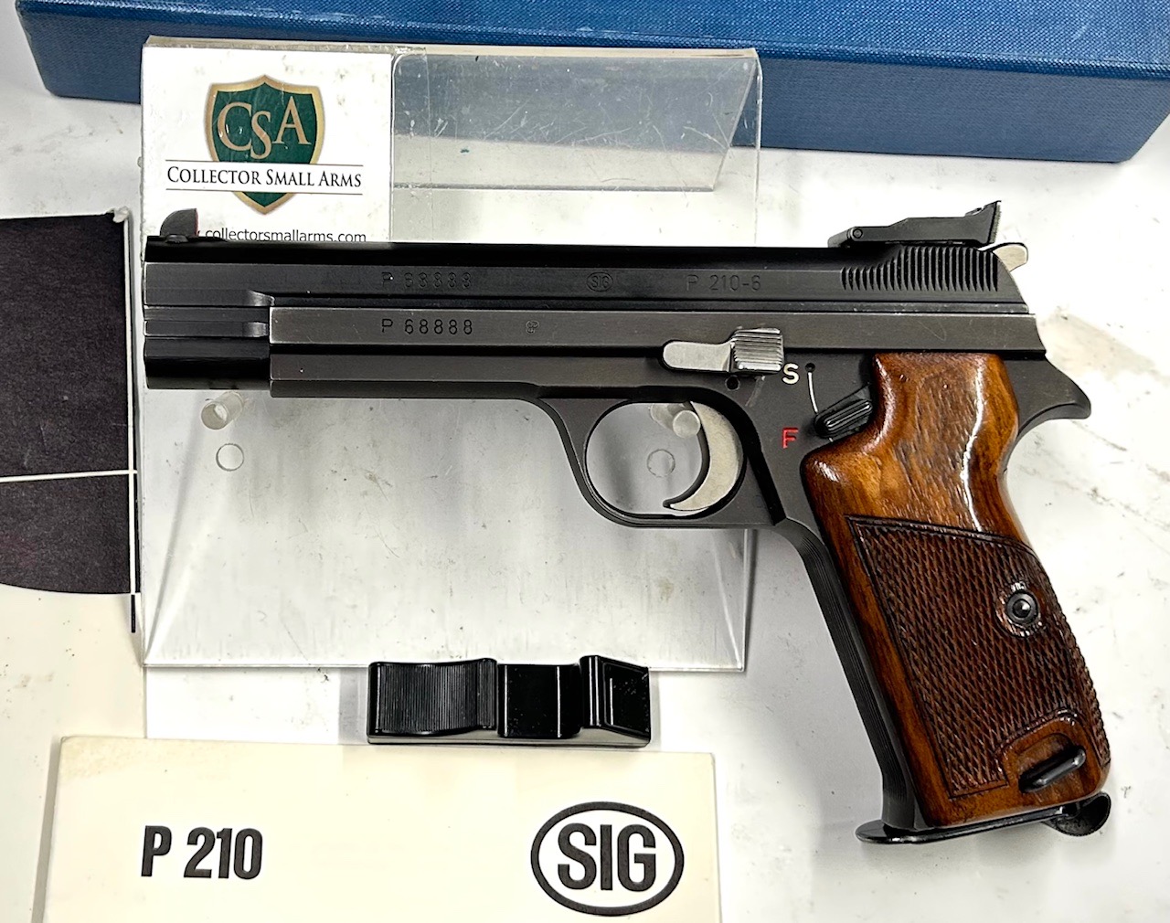 SIG P210-6 ~ 9 mm Para 1972 Full Set - immagine 3