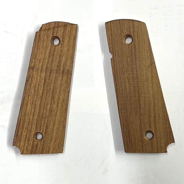 Guancette legno Colt 1911 military style - immagine 3
