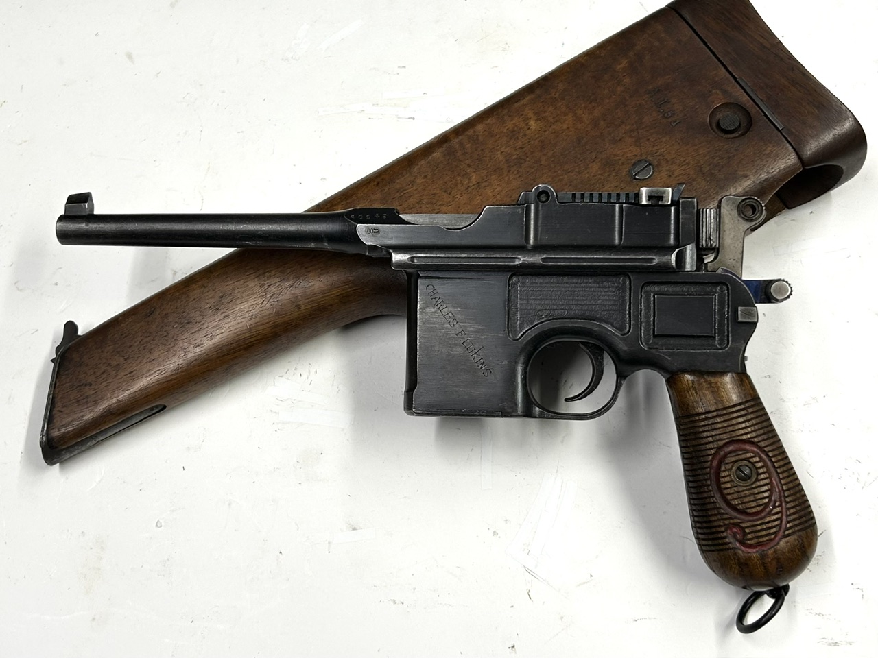 MAUSER C96/1912 “9 Rosso” ~ 9×19 con Calciolo